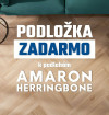 K podlah�m Arbiton Amaron Herringbone z�skate pr�miov� podlo�ku zadarmo