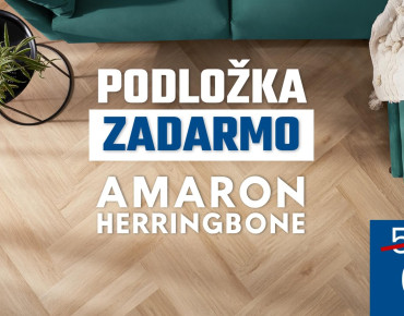 K podlah�m Arbiton Amaron Herringbone z�skate pr�miov� podlo�ku zadarmo