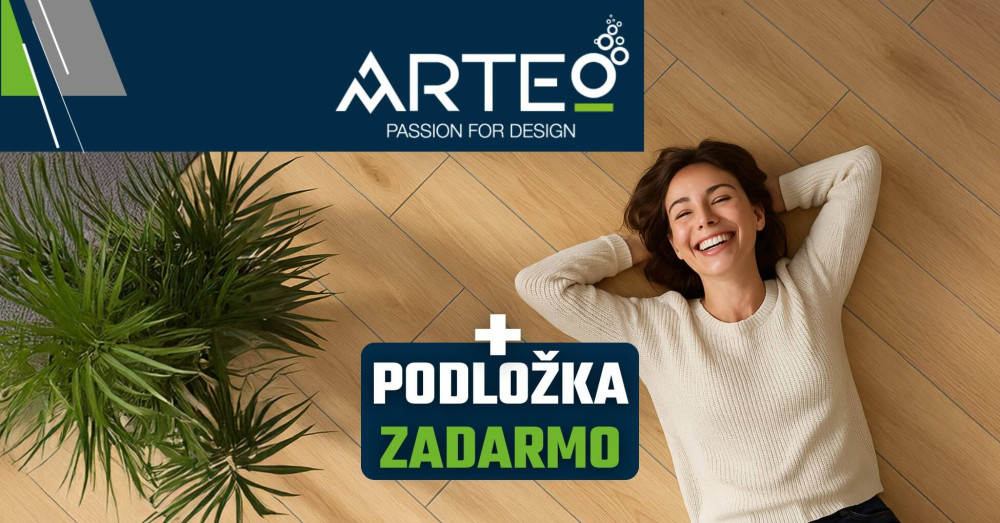 K vodeodoln�m lamin�tov�m podlah�m ARTEO z�skate podlo�ku zadarmo