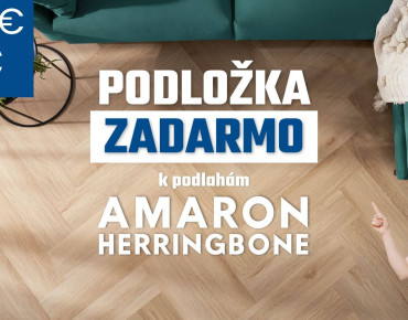 K podlahám Arbiton Amaron Herringbone získate prémiovú podložku zadarmo