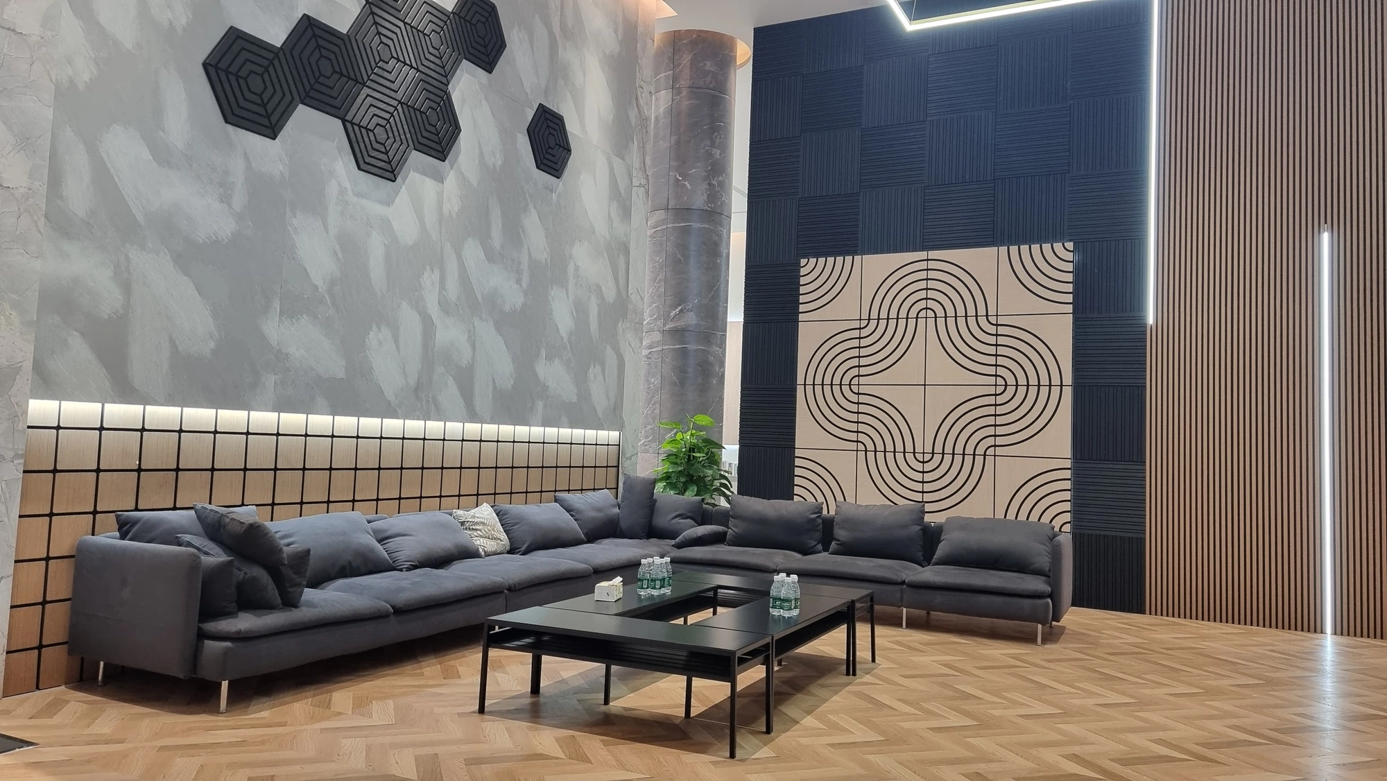 Rôzne tvarové modely akustických panelov