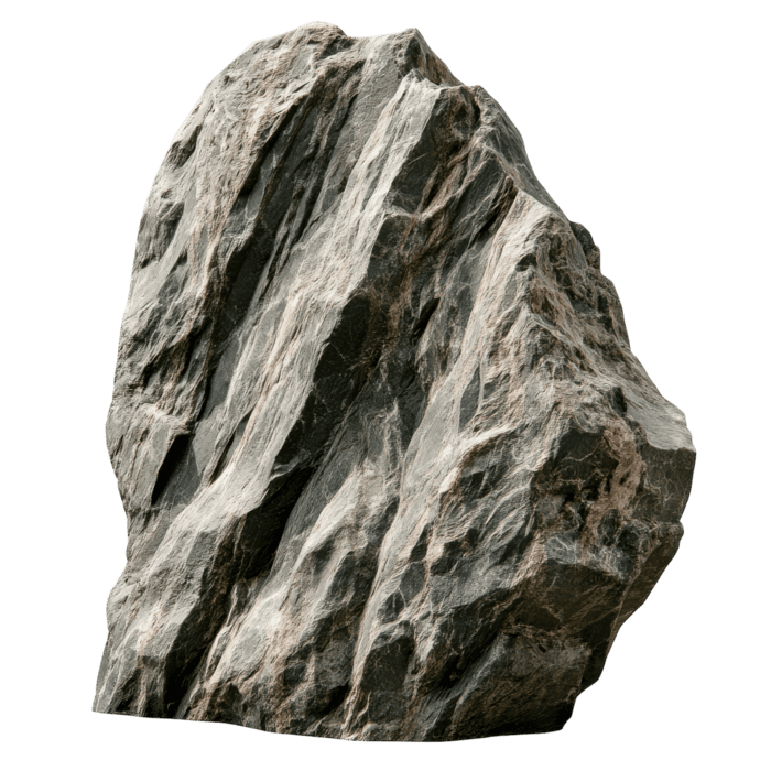 Detail štruktúry horninových minerálov v jadre HD Mineral Core
